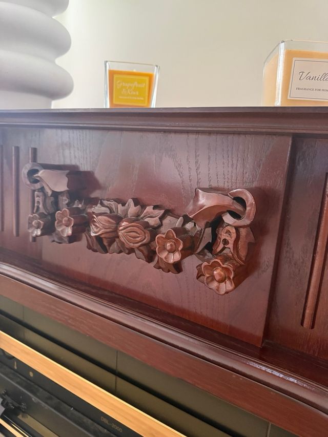 Chimenea eléctrica de madera y cristal