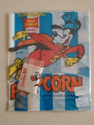 VINTAGEFOOD RARITÀ Busta S.Carlo Pippocorn 1973