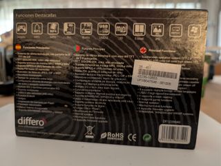 Reproductor MP4 Differo Sense 4GB Táctil