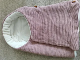 Saco para capazo color rosa