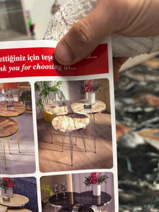 Conjunto de 3 mesitas auxiliares NUEVAS