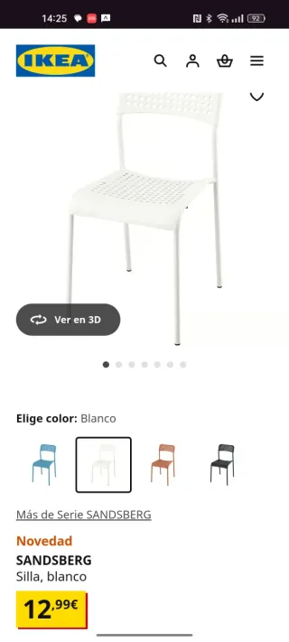 Mesa y sillas Ikea
