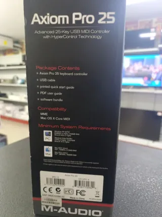 M-Audio Axiom Pro 25 Controlador MIDI