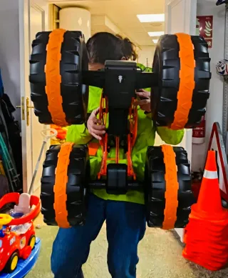 Coche RC Giant Crusher radiocontrolado