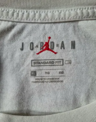 Camiseta Jordan Blanca Talla XL