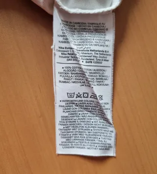 Camiseta Jordan Blanca Talla XL