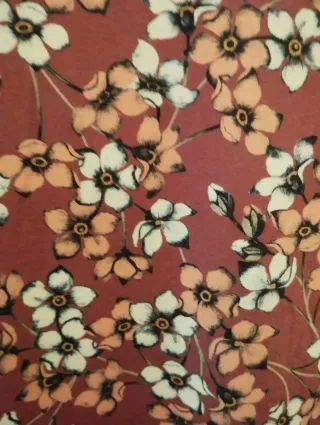 Vestido cruzado floral Ricardo Santiago