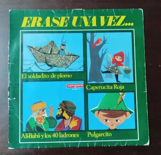 Lote 14 Vinilos Infantiles Cuentos Clásicos.