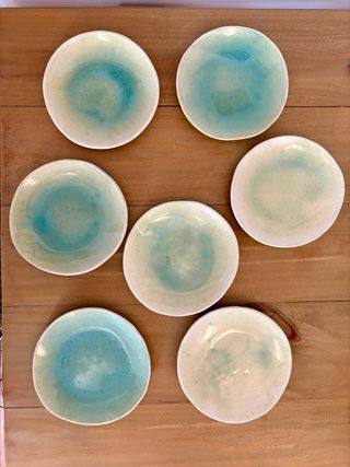 Vajilla cerámica exclusiva hecha a mano