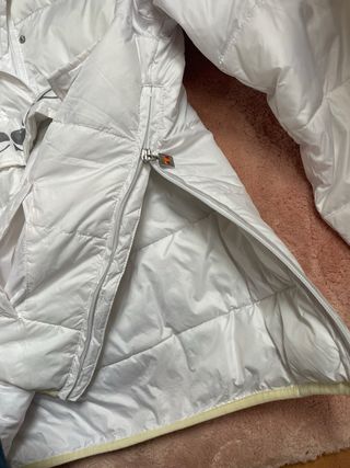 Chaqueta Ellesse Blanca con Bolsillo Central