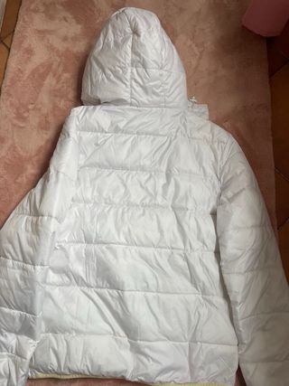 Chaqueta Ellesse Blanca con Bolsillo Central