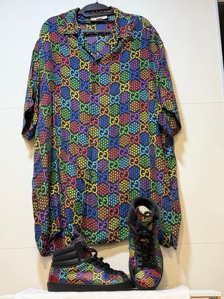 Camisa Gucci GG Multicolor