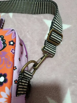 Bolso Santoro Gorjuss Naranja y Morado