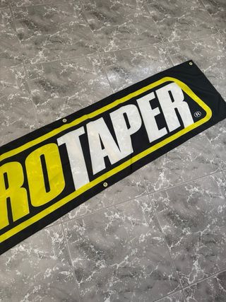 Bandera baner decorativa ProTaper moto logo garaje