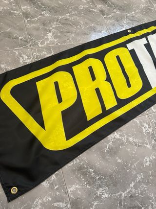 Bandera baner decorativa ProTaper moto logo garaje