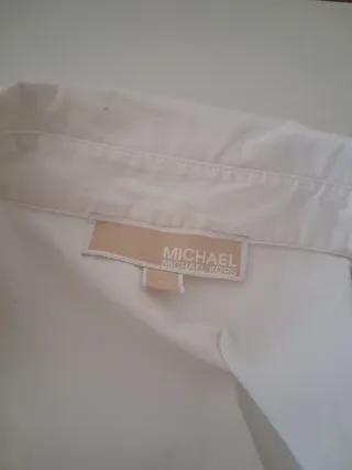 Camisa sin mangas Michael Kors blanca