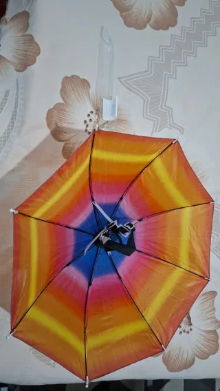 Paraguas-para cabeza