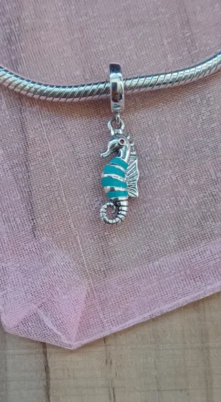 Charm Colgante | Caballito de Mar a rayas