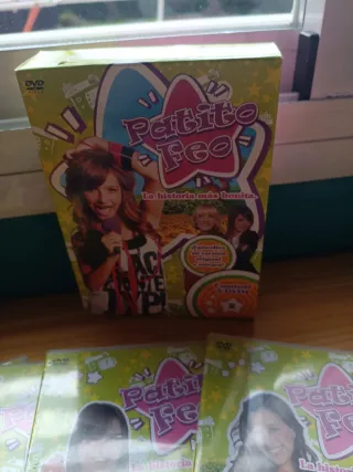 Lote DVDs y CDs Patito Feo