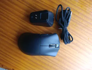 Ratón en color negro.