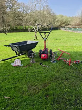 Motocultor Honda F501 + Accesorios