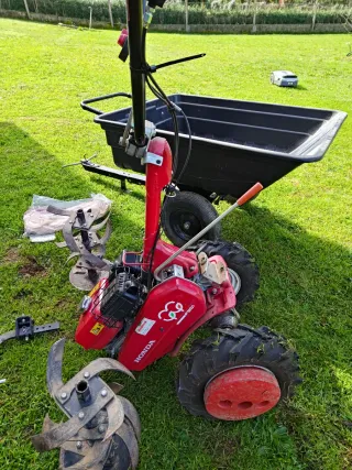 Motocultor Honda F501 + Accesorios