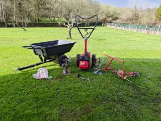 Motocultor Honda F501 + Accesorios