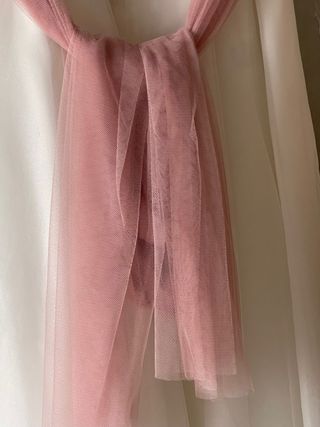 Vestido de Comunión Blanco y Rosa Talla 110