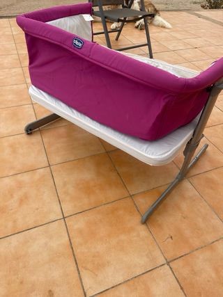 Cuna de colecho morada
