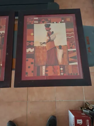 Juego de 2 cuadros decorativos