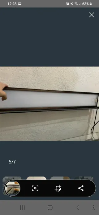 Pantalla LED Acuario Negra