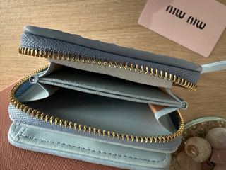 Monedero Miu Miu Azul