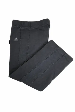Pantalón Adidas negro algodón talla L sport