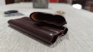 Porta sigari in pelle per sigari