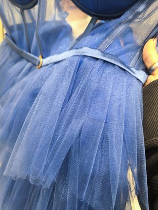 Vestito cerimonia blu taglia S SARTOTIA ITALIANA