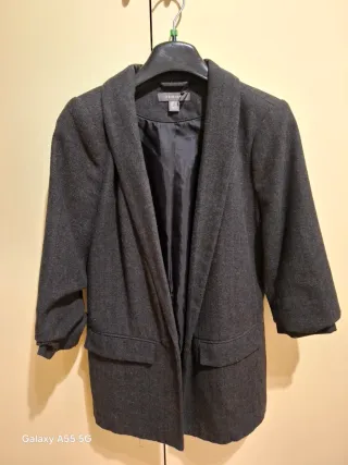 Blazer Primark misto lana pied de poul taglia M