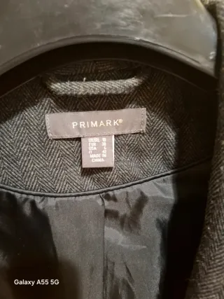 Blazer Primark misto lana pied de poul taglia M