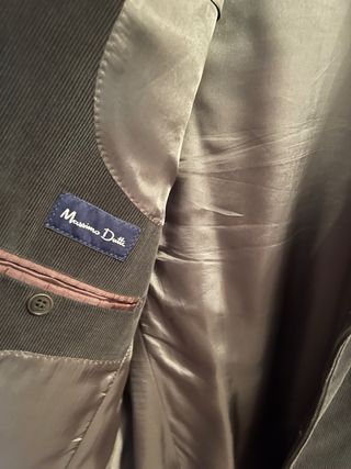 Chaqueta de pana hombre verde oliva.