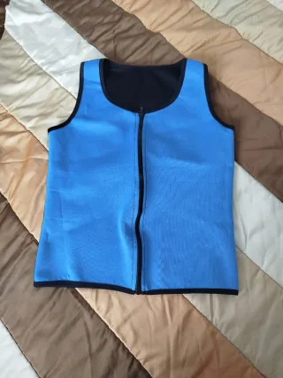 Faja reductora azul talla L