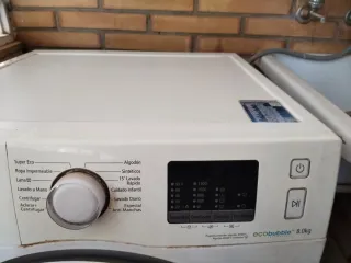 Lavadora Samsung 8kg ecobubble