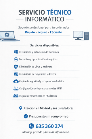 Servicio Técnico Informatico
