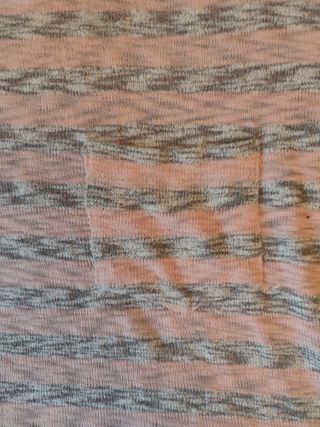 Camiseta de mujer rayas rosa y gris