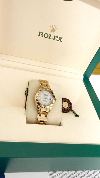 Reloj Rolex Datejust Pearlmaster oro de 18kt 29mm