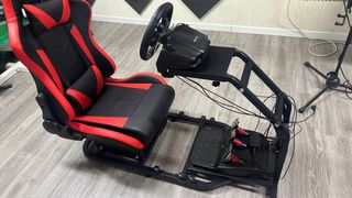 Asiento Coche Formula 1 y Volante Logitech G29