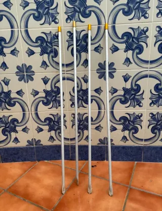 Soporte pesca trípode plegable