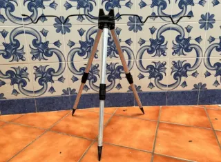 Soporte pesca trípode plegable