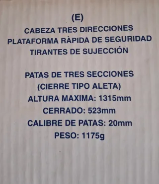 Trípode Jessop Atlantic 320