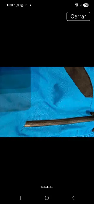 Chaqueta Anorak Spyder Azul Talla XXL