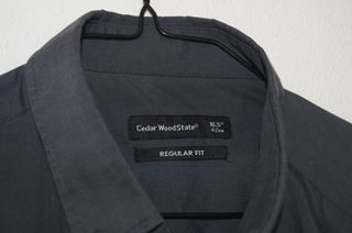 Camisa Cinzento Escuro - Tamanho L