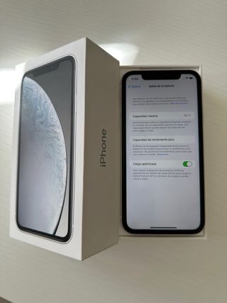 iPhone XR Blanco Como Nuevo